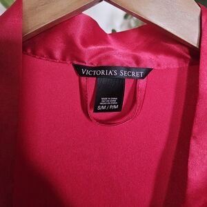 Victoria's Secret Red Satin Nightgown
